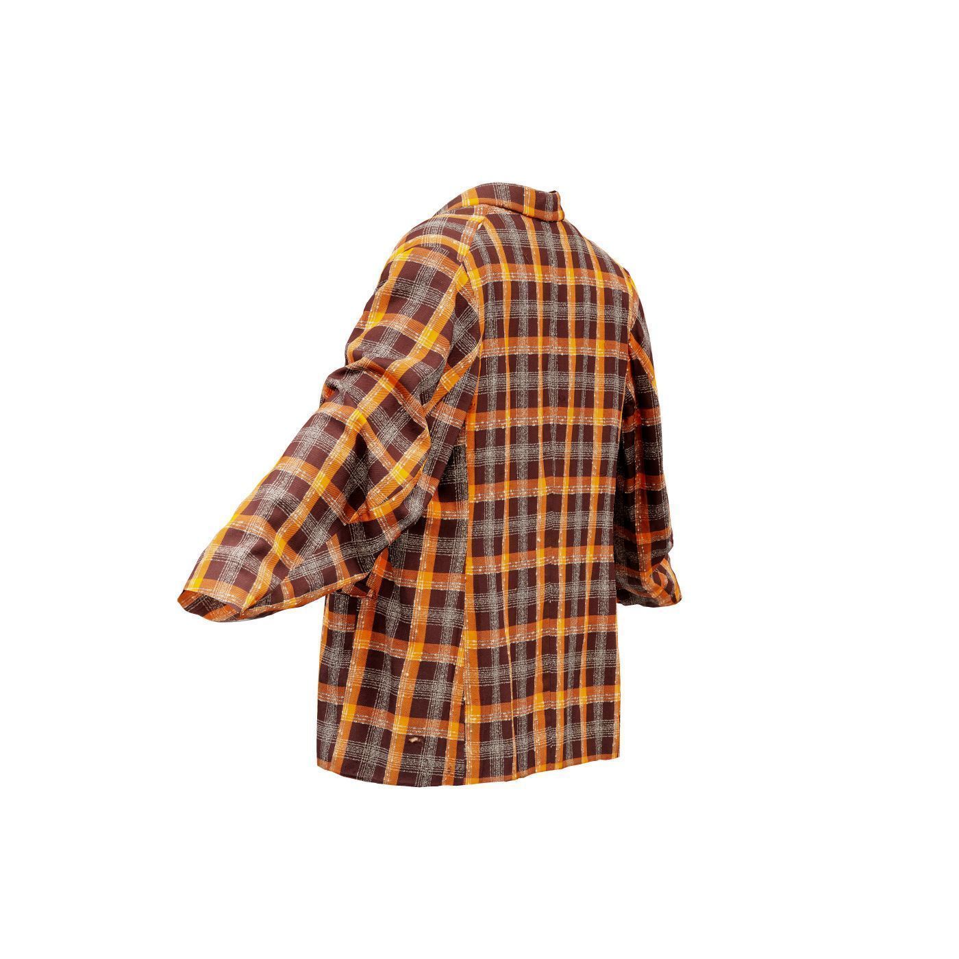 Suit D Vest Low-poly 3D model_10