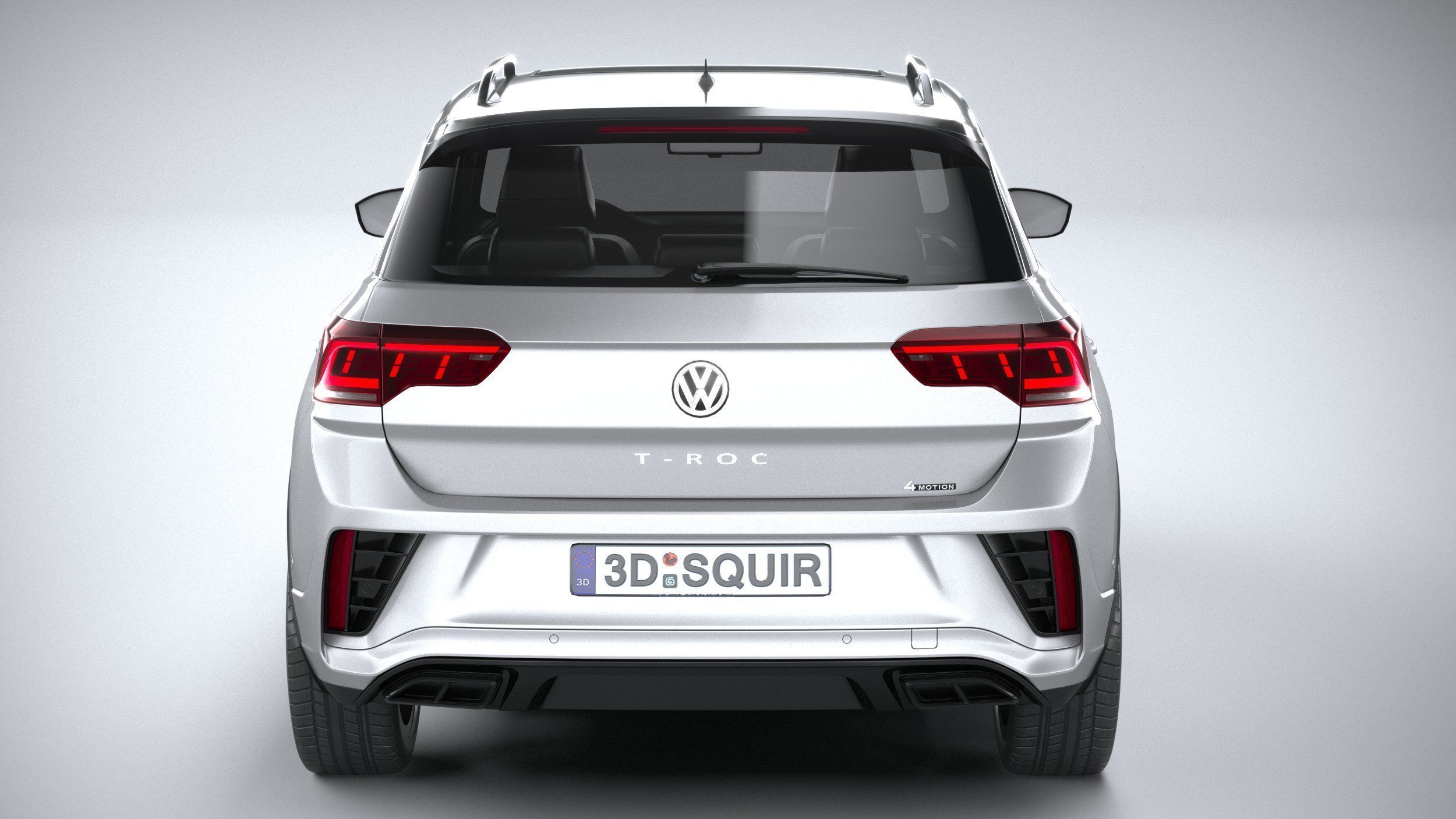 Volkswagen T-Roc R-line 2022 3D model_4
