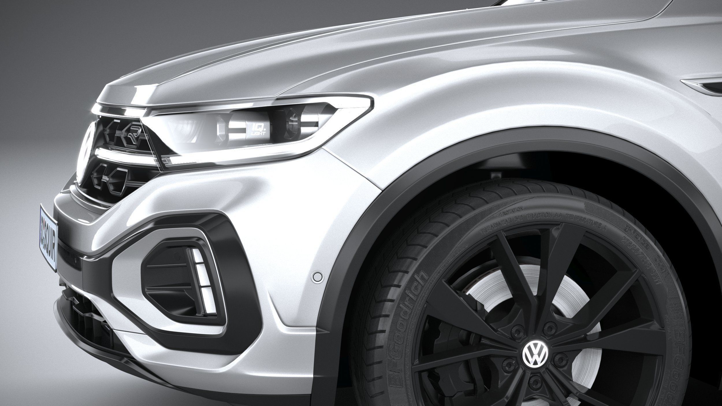 Volkswagen T-Roc R-line 2022 3D model_3