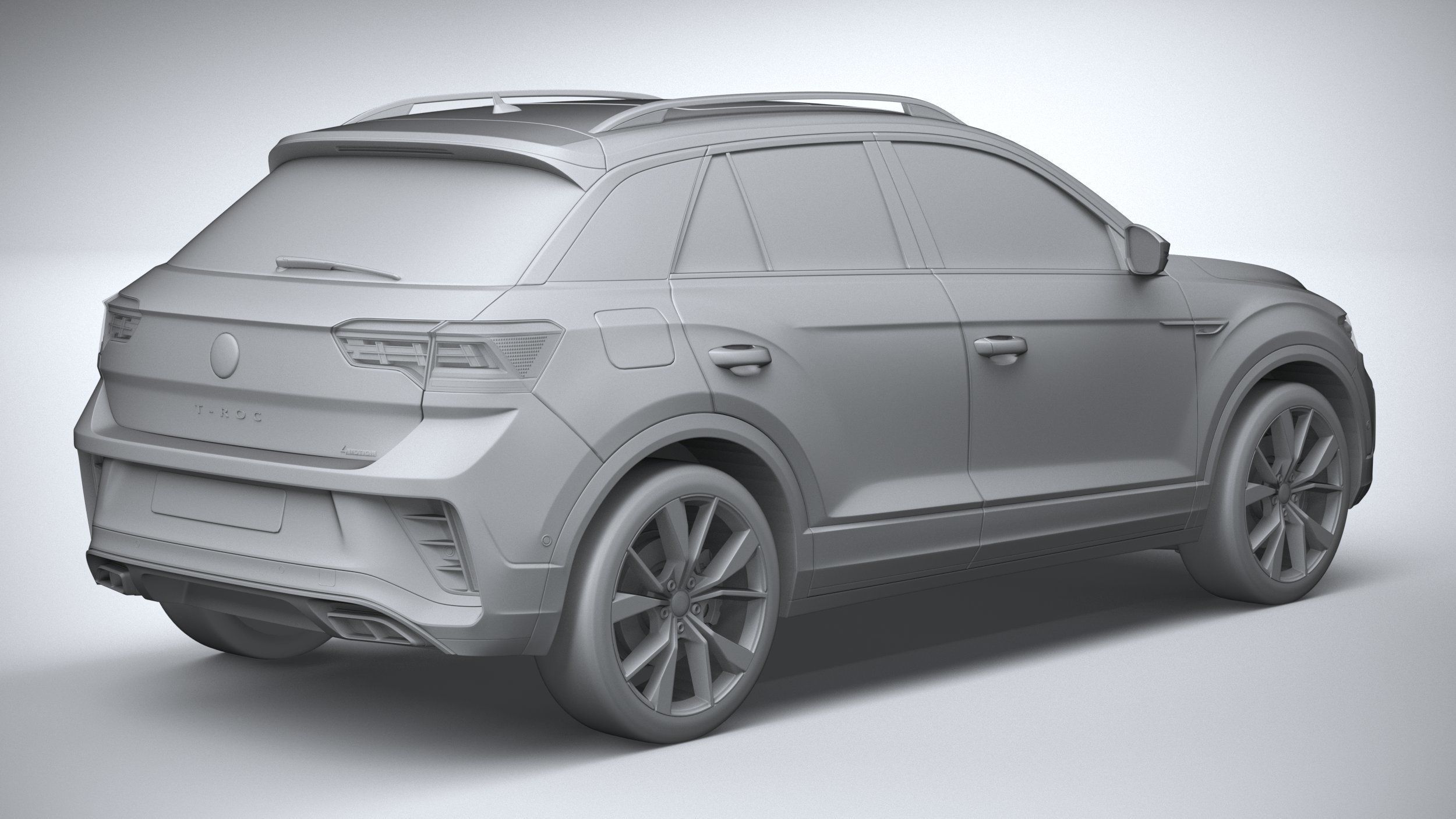 Volkswagen T-Roc R-line 2022 3D model_25