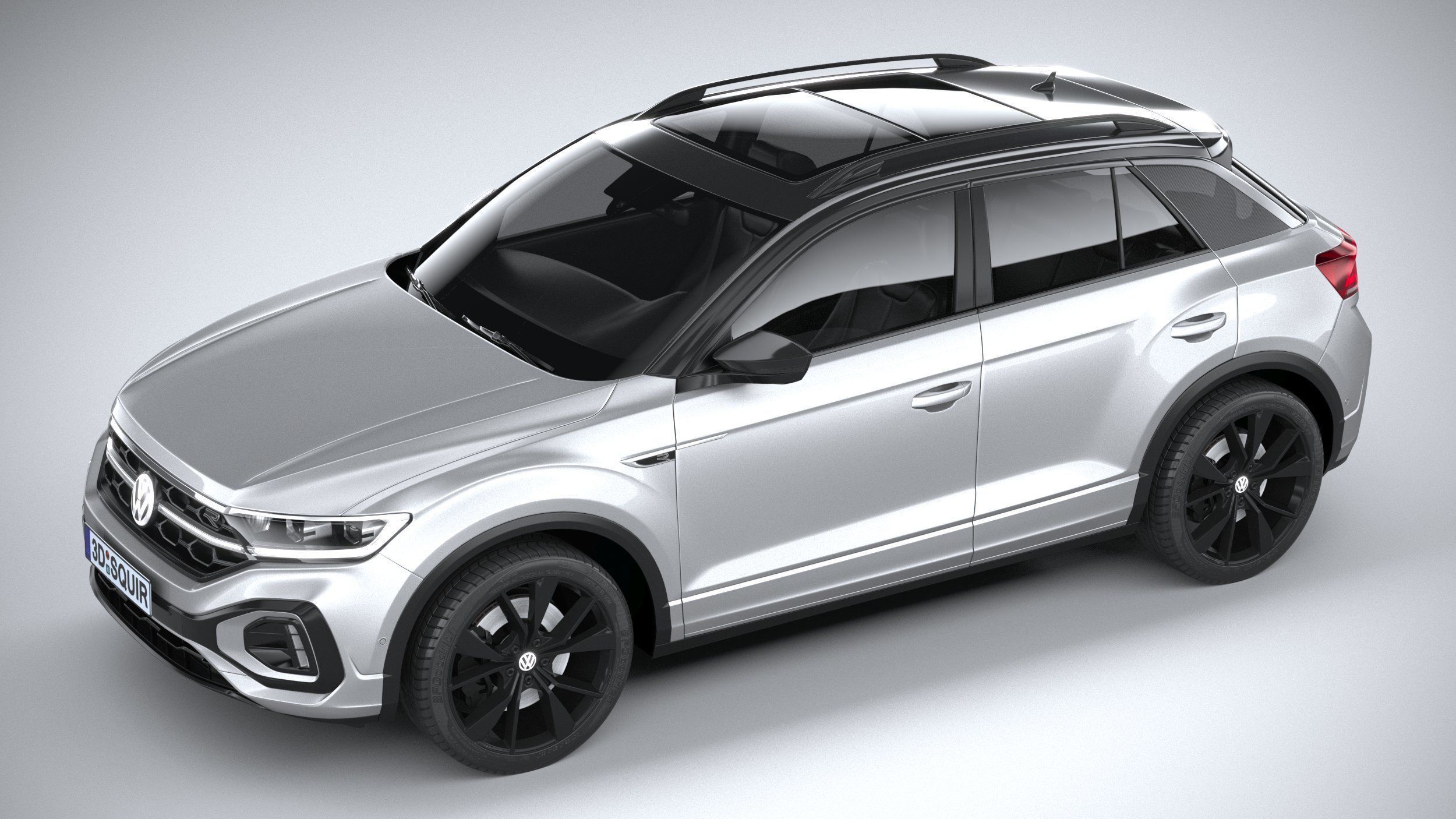 Volkswagen T-Roc R-line 2022 3D model_7