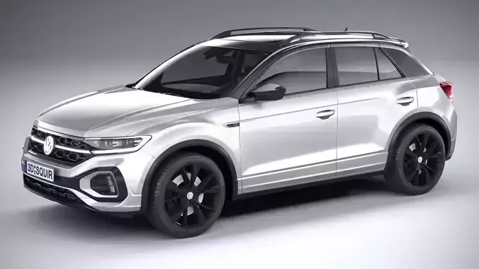 Volkswagen T-Roc R-line 2022 3D model