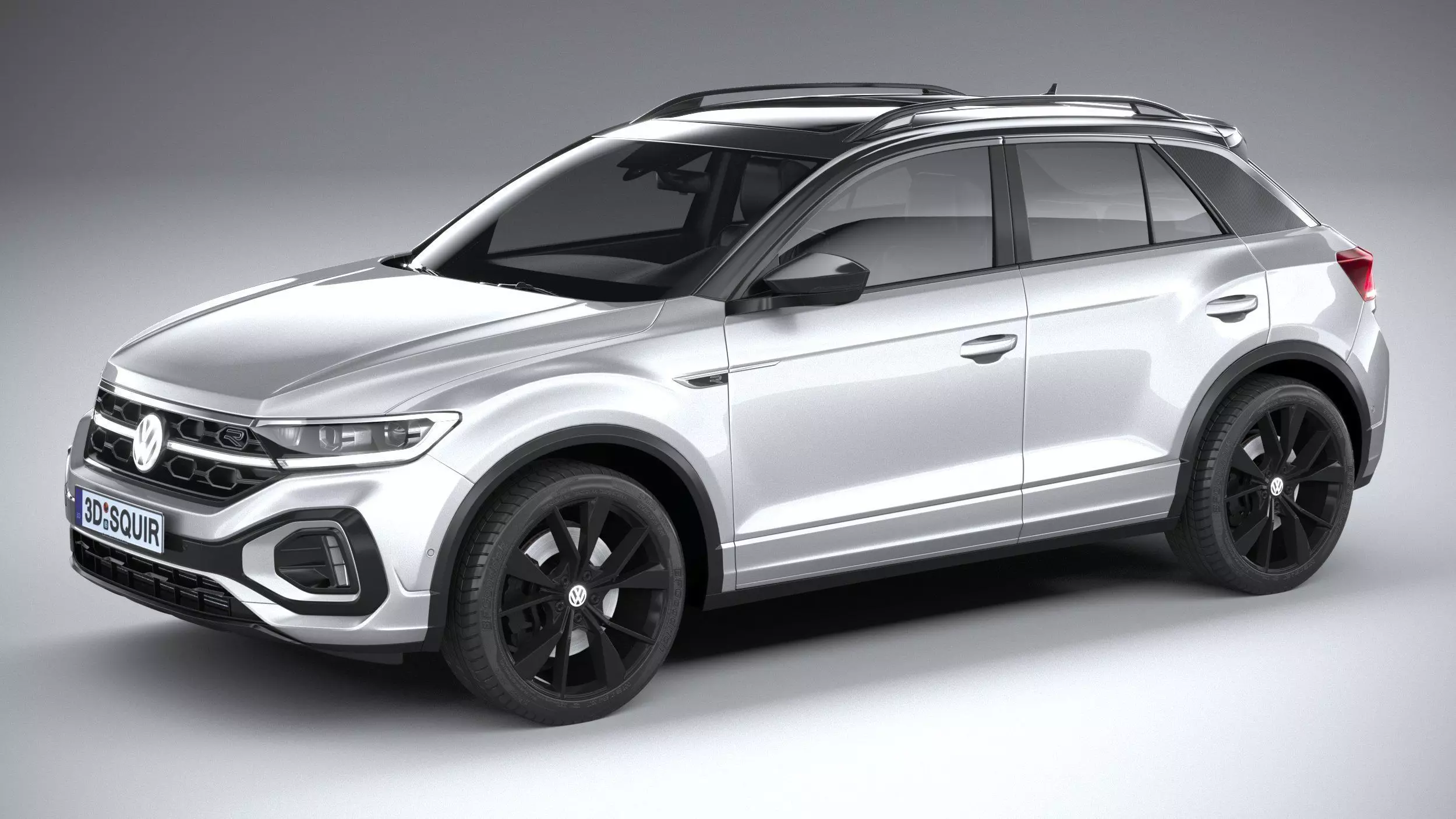 Volkswagen T-Roc R-line 2022 3D model_0