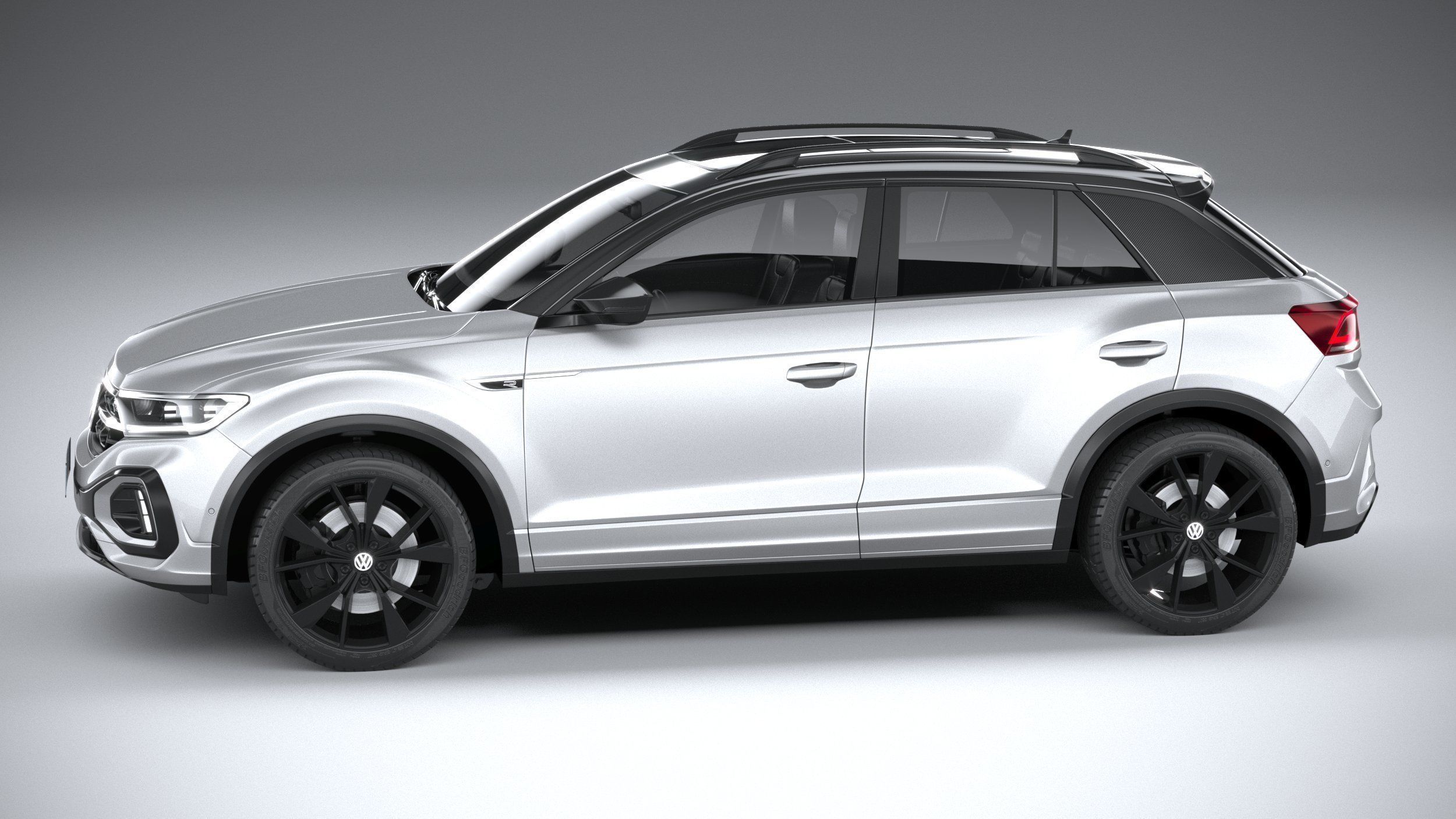 Volkswagen T-Roc R-line 2022 3D model_8