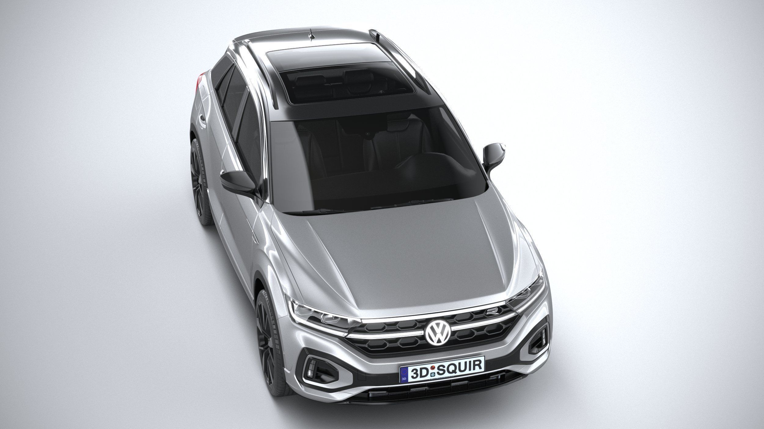 Volkswagen T-Roc R-line 2022 3D model_12