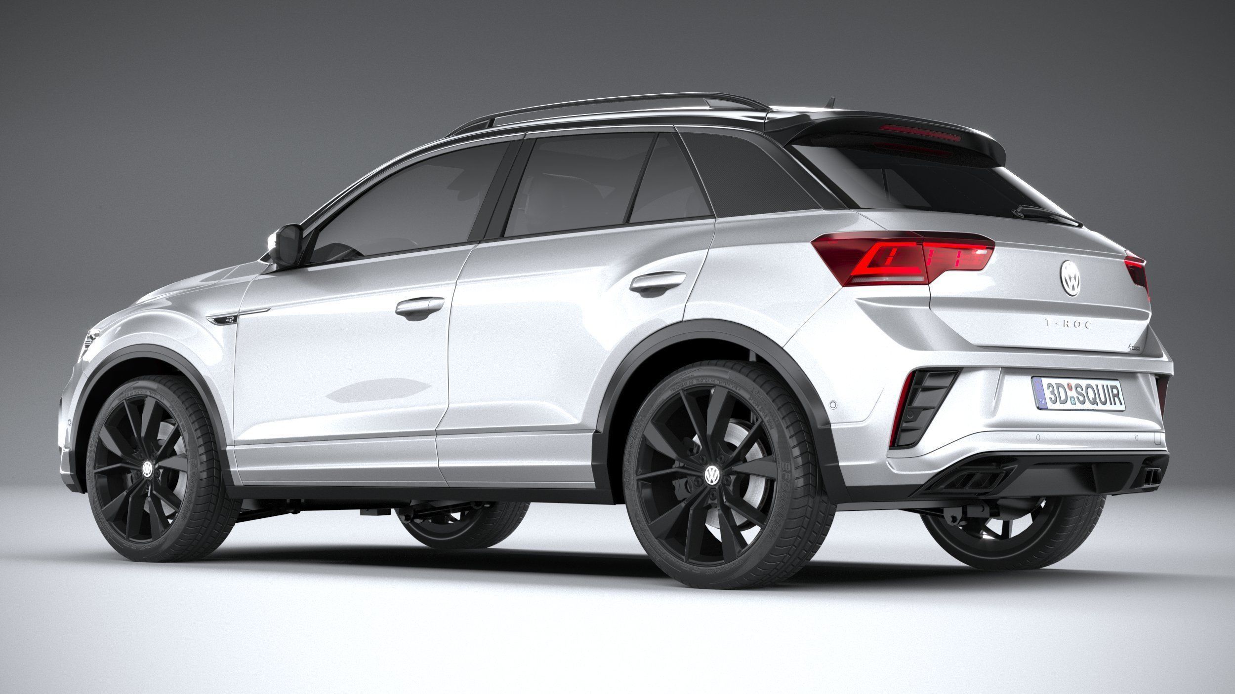 Volkswagen T-Roc R-line 2022 3D model_5