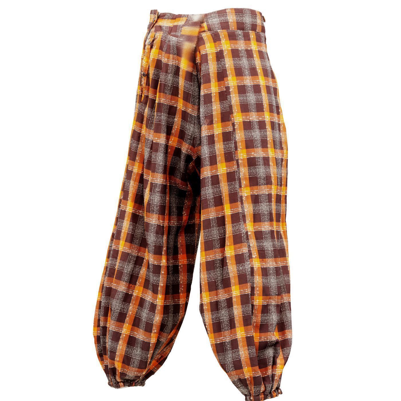 Suit D Trousers Low-poly 3D model_7