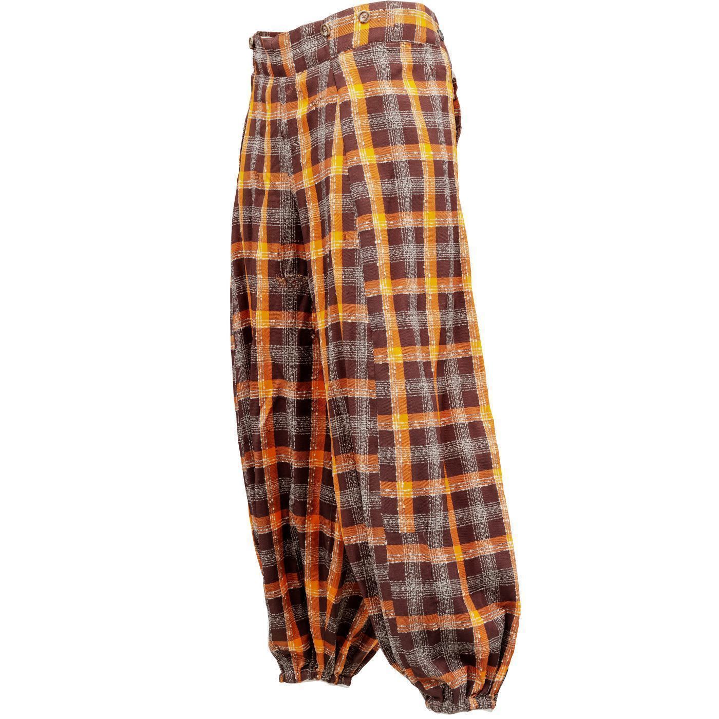 Suit D Trousers Low-poly 3D model_12