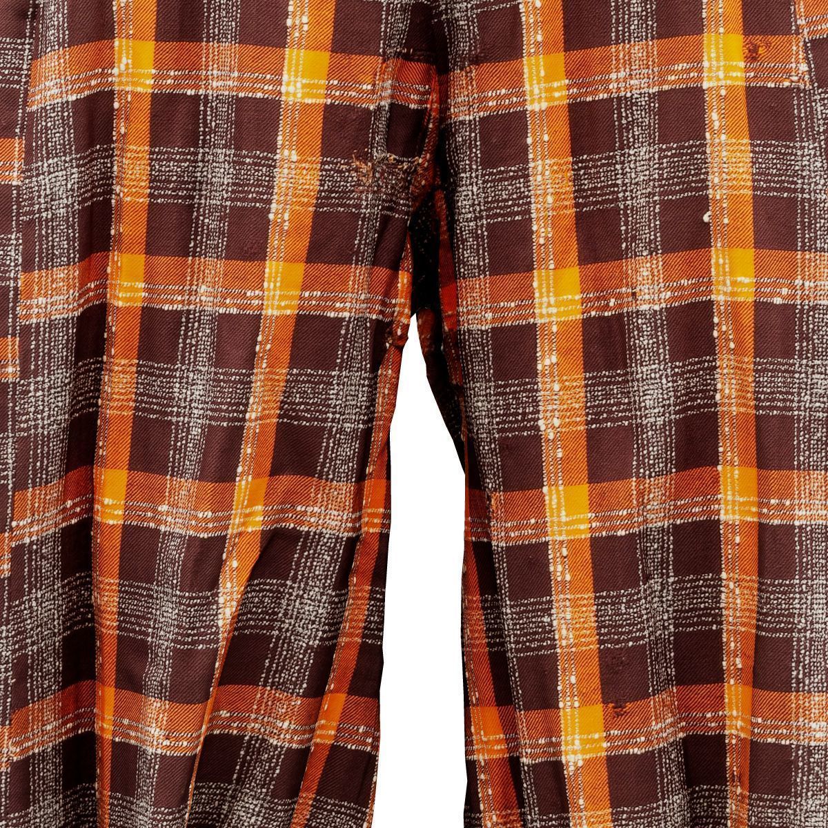 Suit D Trousers Low-poly 3D model_1