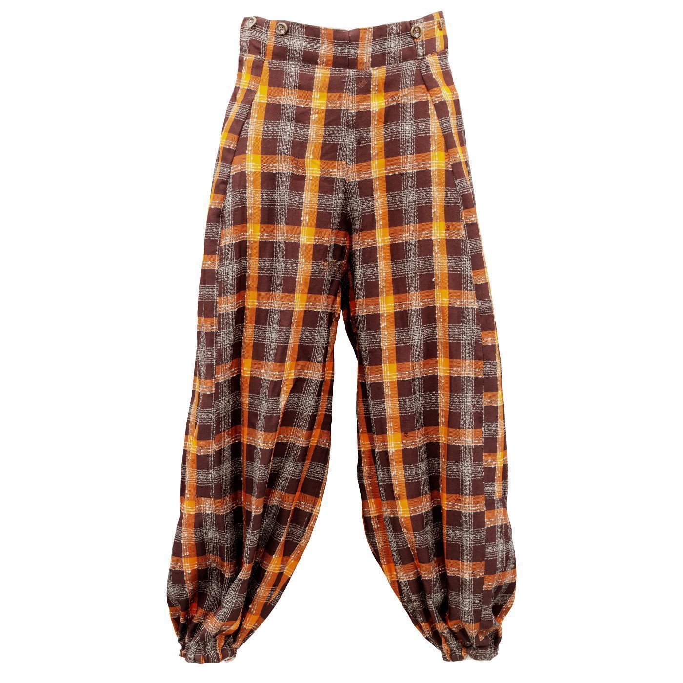 Suit D Trousers Low-poly 3D model_2