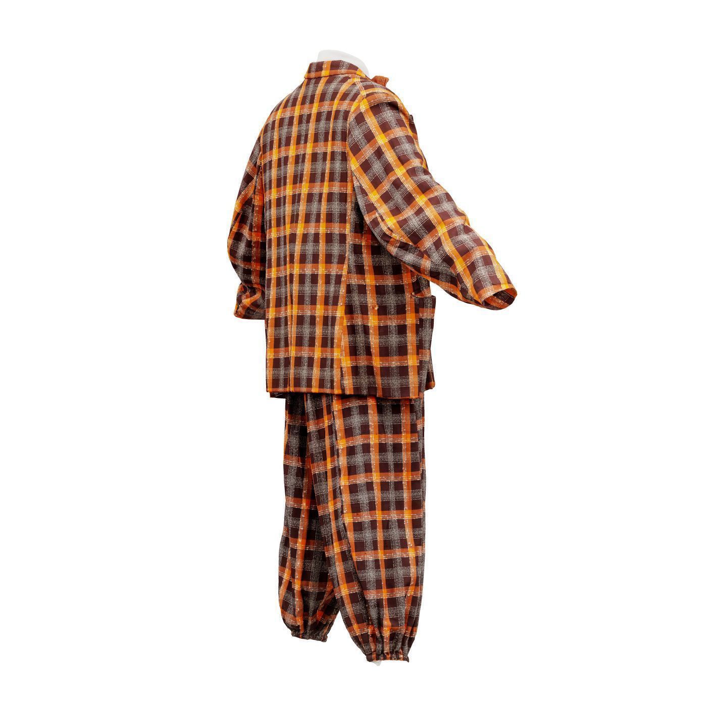 Suit D Full Closed Low-poly 3D model_6