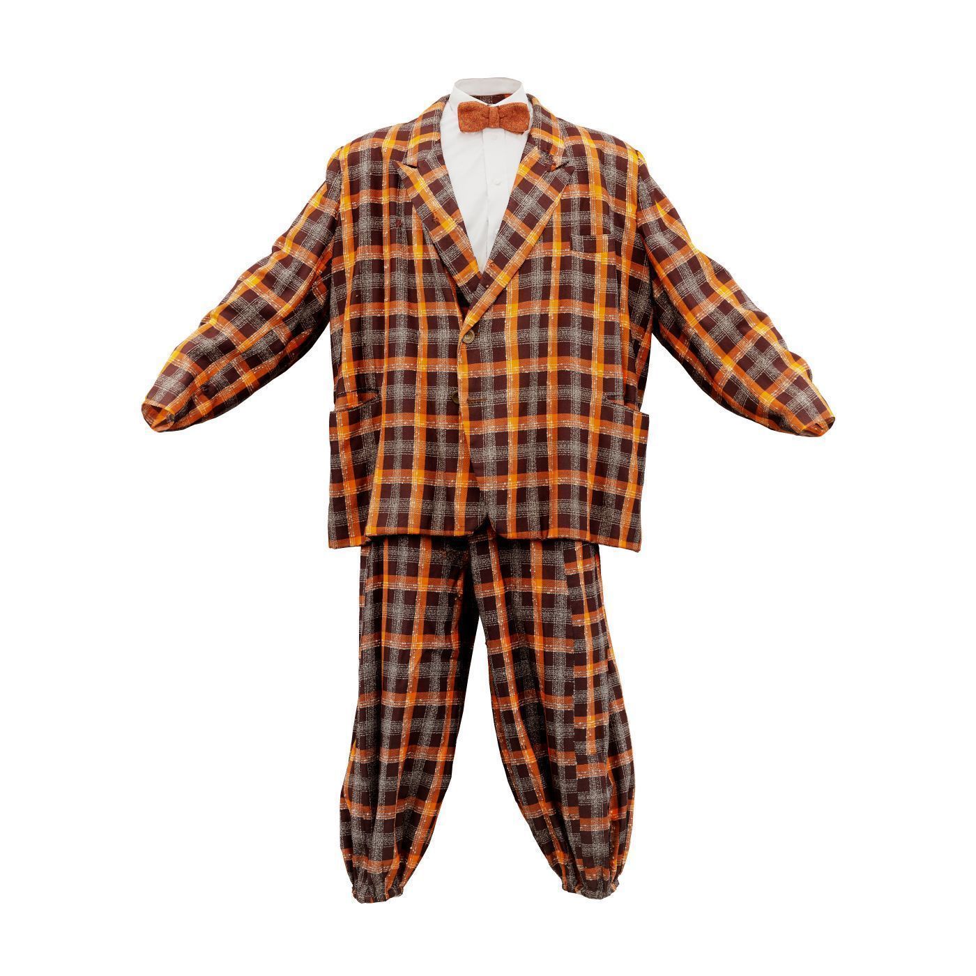 Suit D Full Closed Low-poly 3D model_2