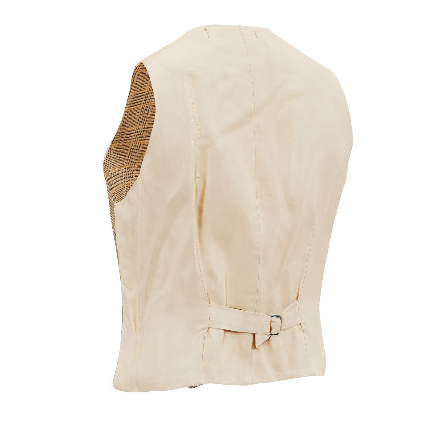 Suit C Gilet Low-poly 3D model_9