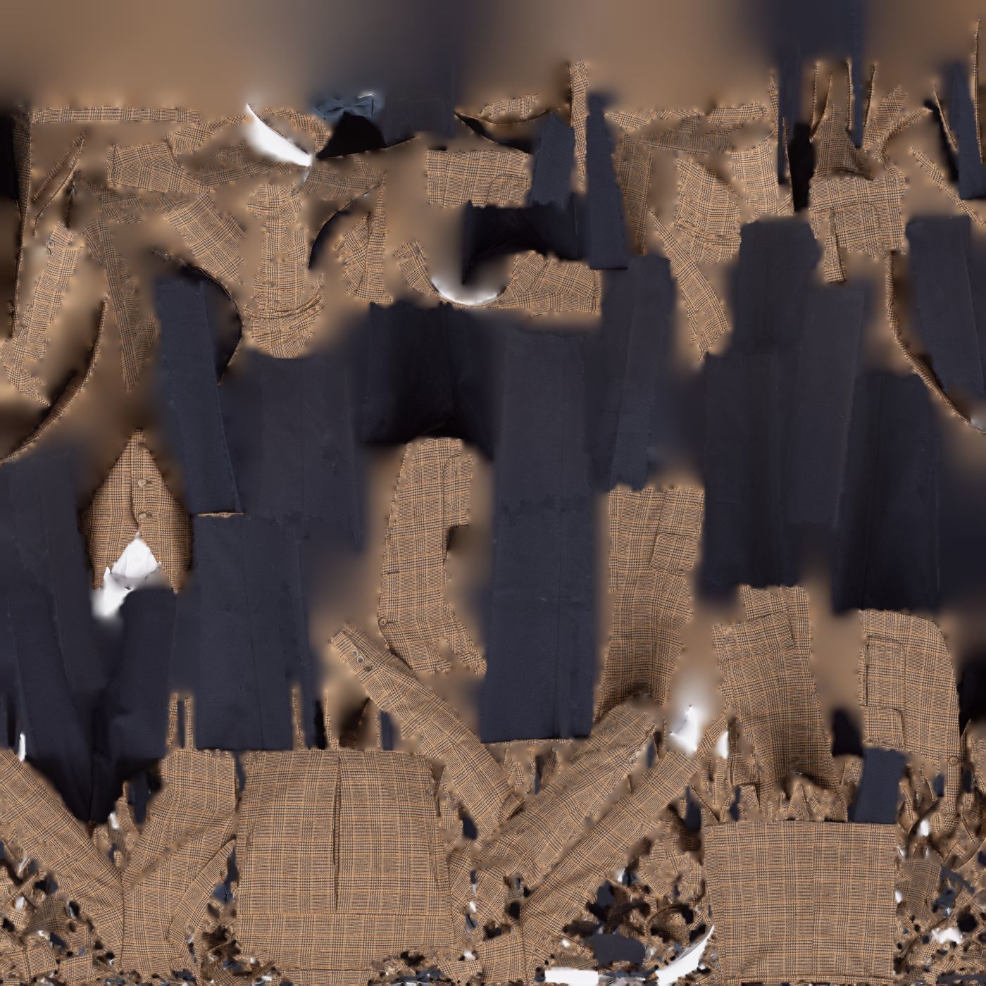 Suit C Full Closed Low-poly 3D model_16