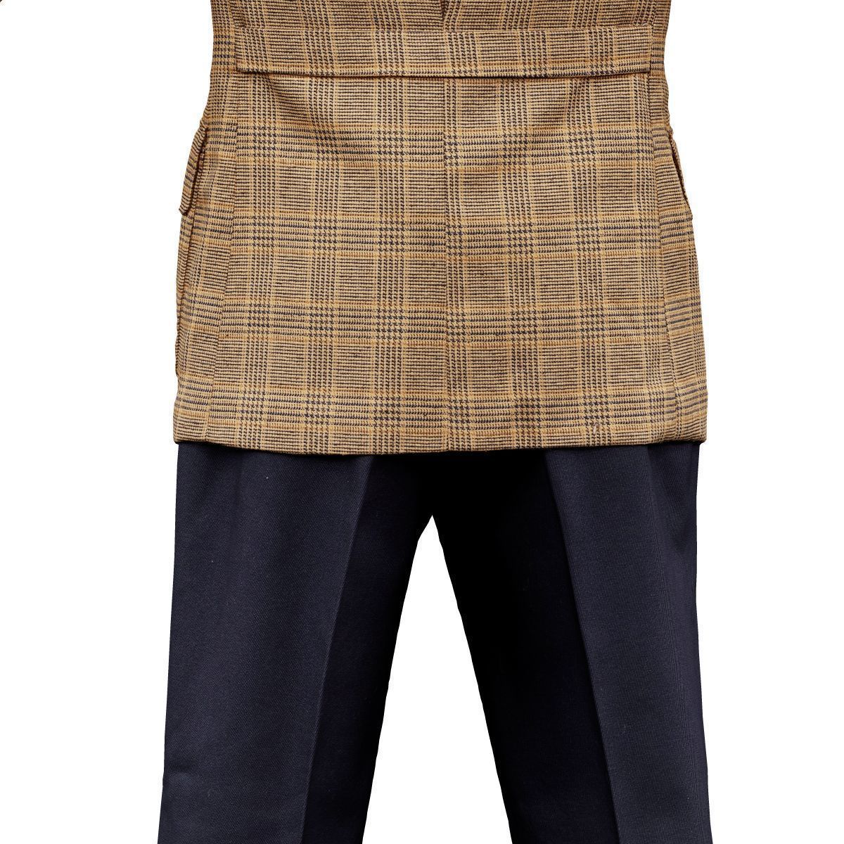 Suit C Full Closed Low-poly 3D model_17