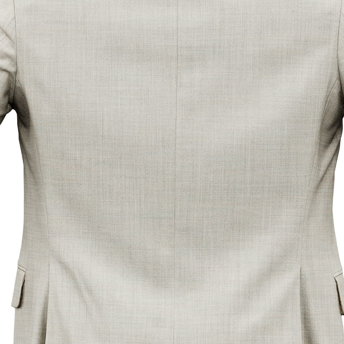 Suit B Vest Open Low-poly 3D model_17