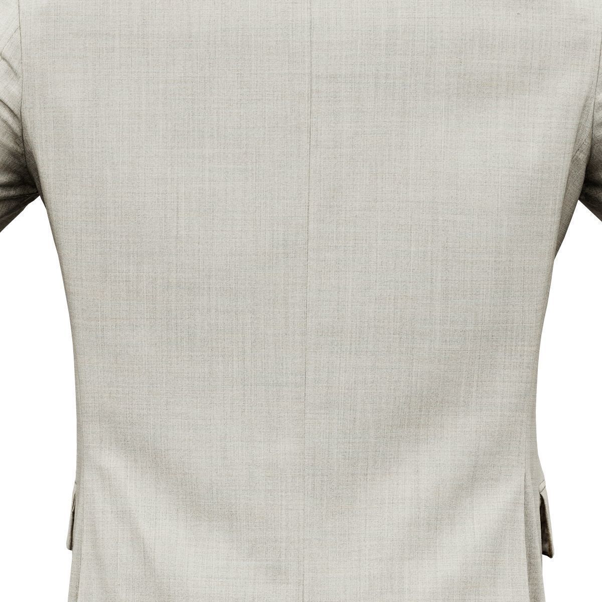 Suit B Vest Low-poly 3D model_17