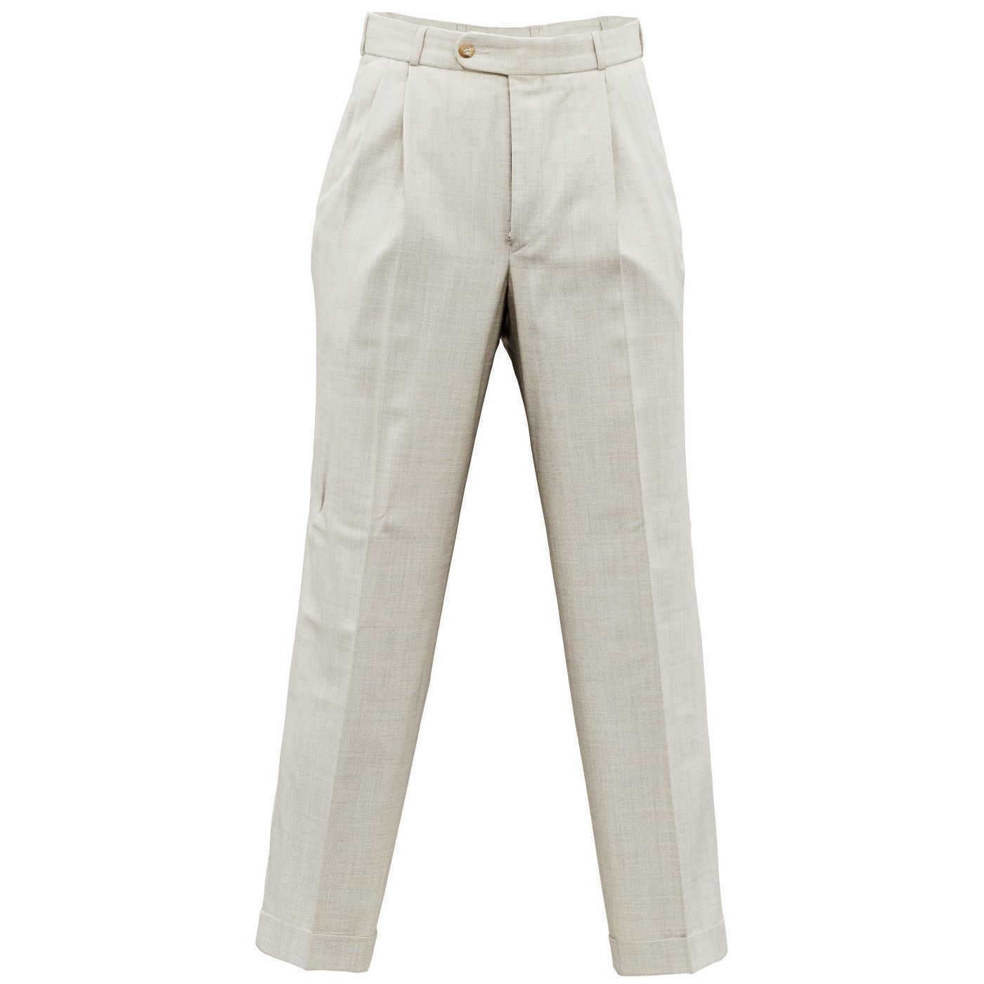 Suit B Trousers Low-poly 3D model_2