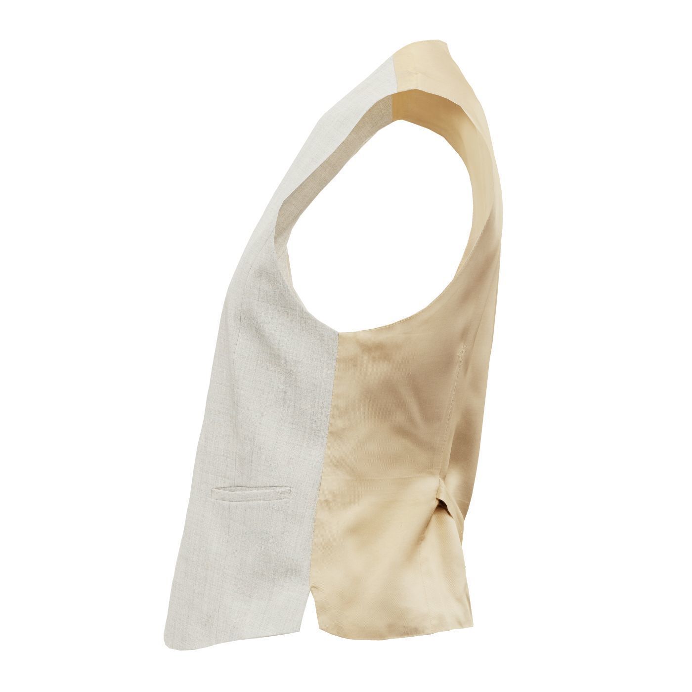 Suit B Gilet Low-poly 3D model_11