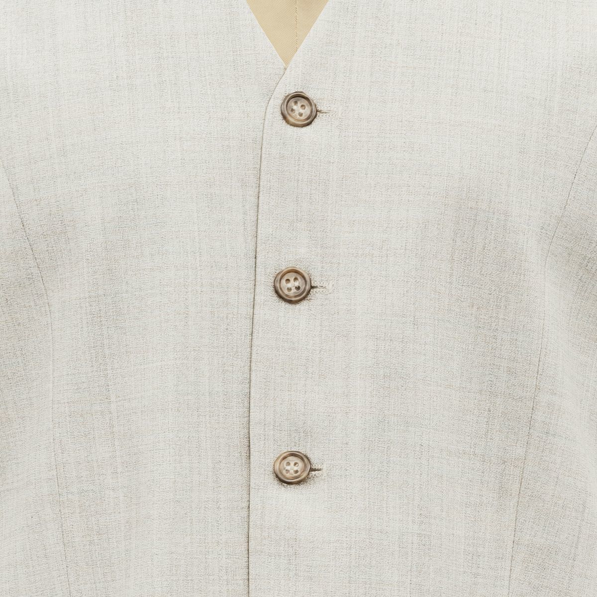 Suit B Gilet Low-poly 3D model_1