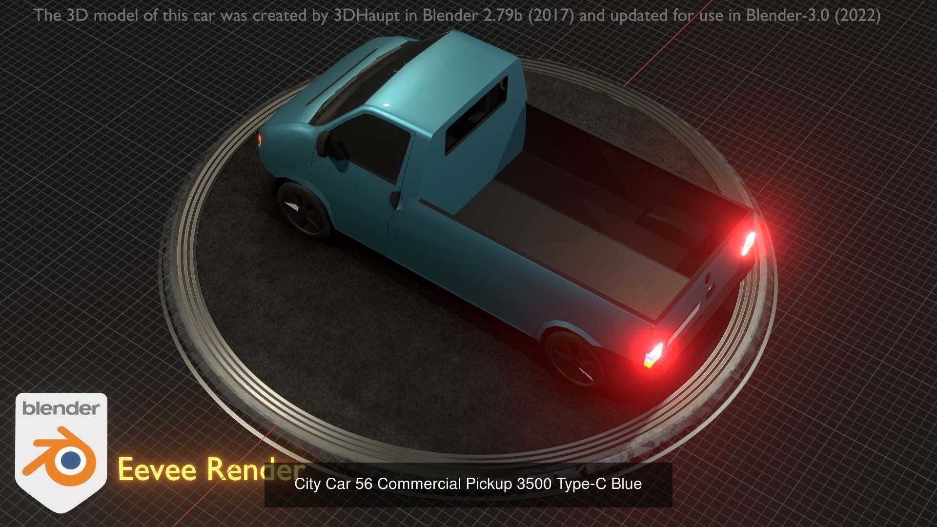 City Cars All Types A B C D E Blue 3D Model Collection_10