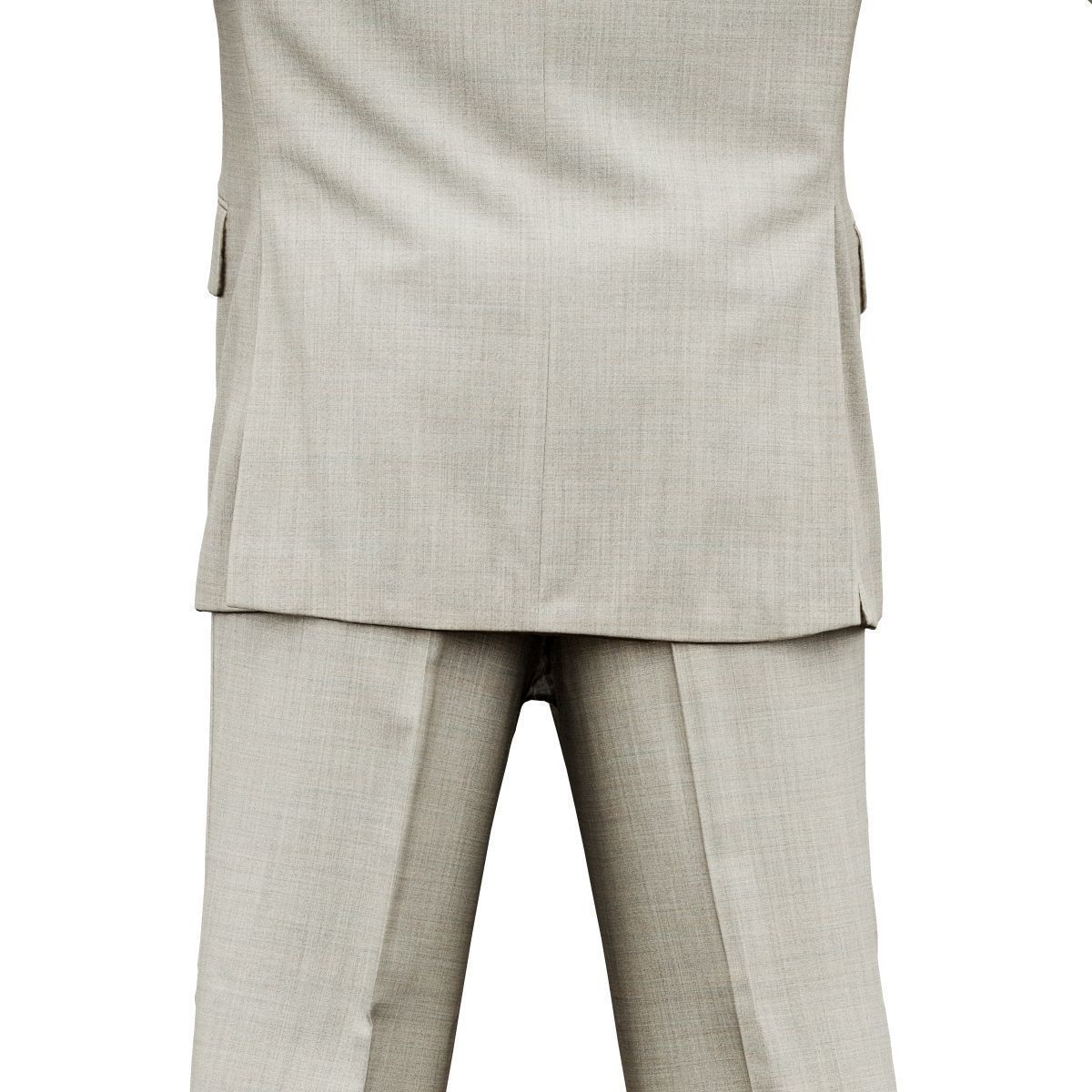 Suit B Full Closed Low-poly 3D model_17