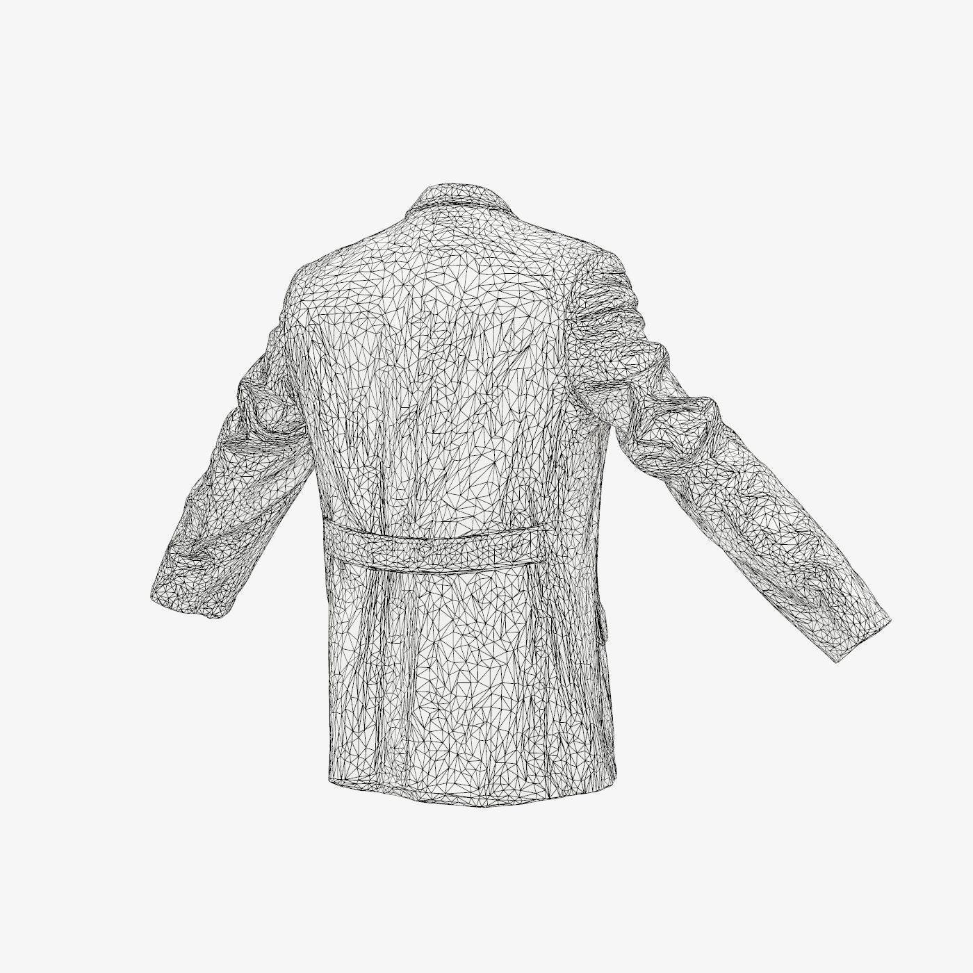 Suit A Vest Low-poly 3D model_15