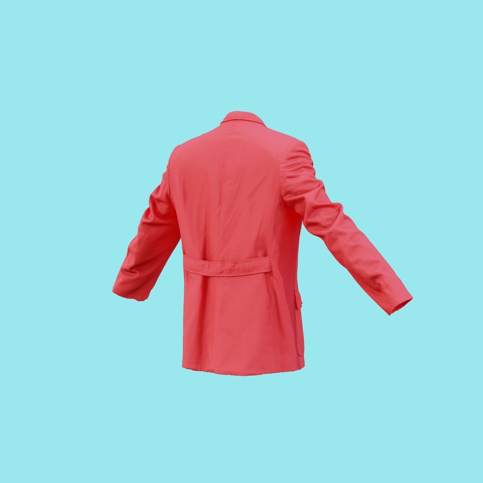 Suit A Vest Low-poly 3D model_20