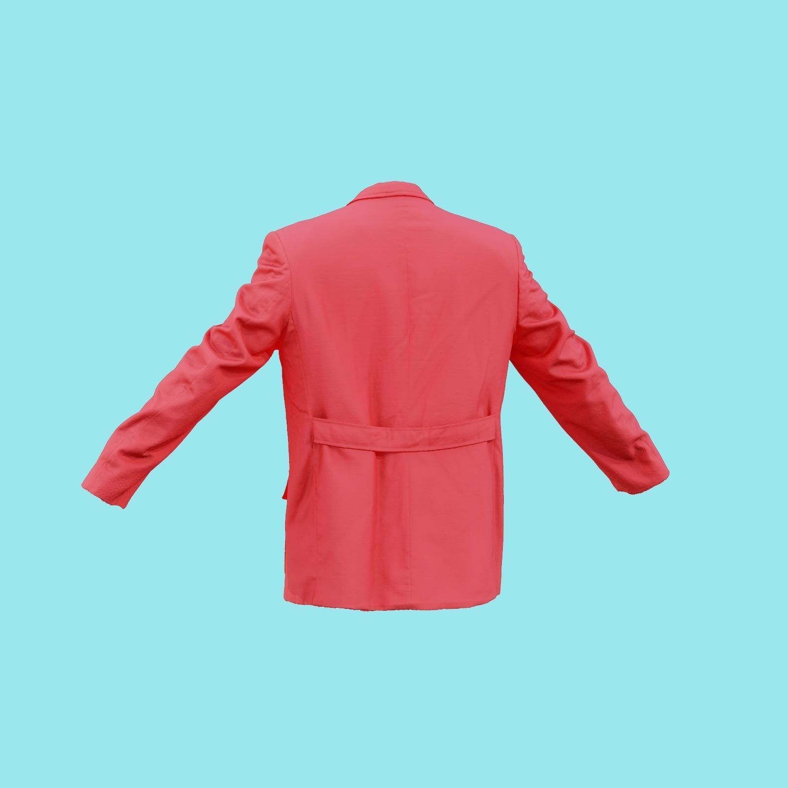 Suit A Vest Low-poly 3D model_21