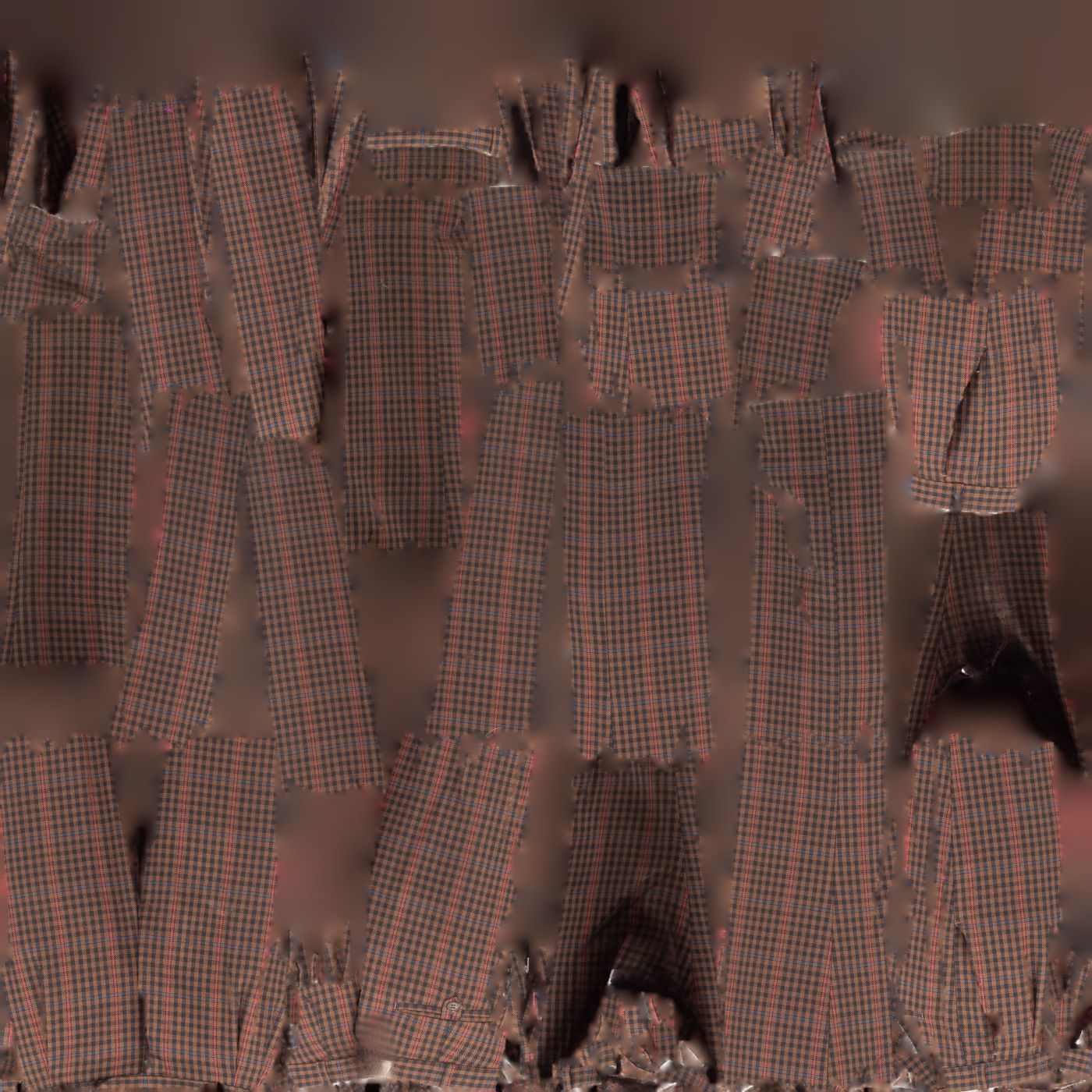 Suit A Trousers Low-poly 3D model_16