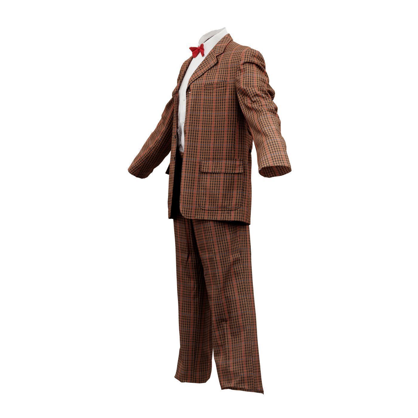 Suit A Full Open Low-poly 3D model_12