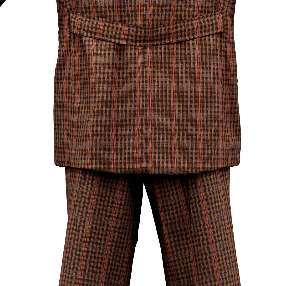 Suit A Full Closed Low-poly 3D model_17