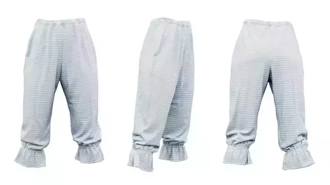 Stripey Swimsuit Trousers