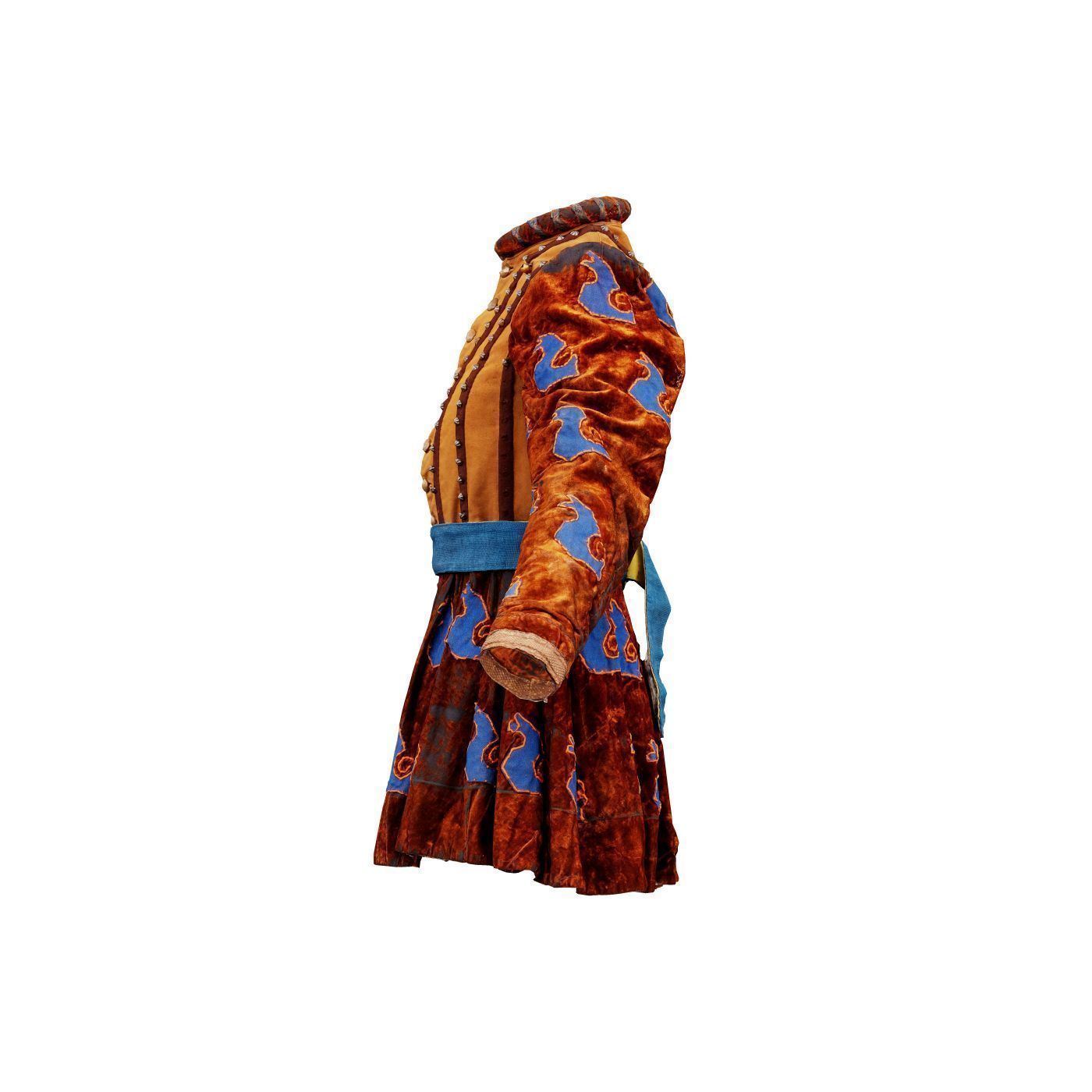 Strap Medieval Full Low-poly 3D model_11