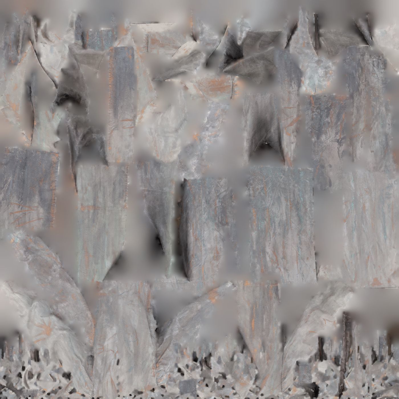 Statue Jacket Sleeves Low-poly 3D model_16