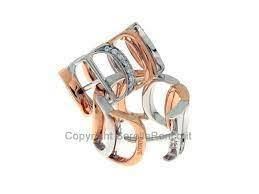 CG244 two tone gold and rose gold ring 3D print model_2