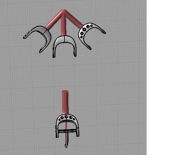 CG244 two tone gold and rose gold ring 3D print model_12