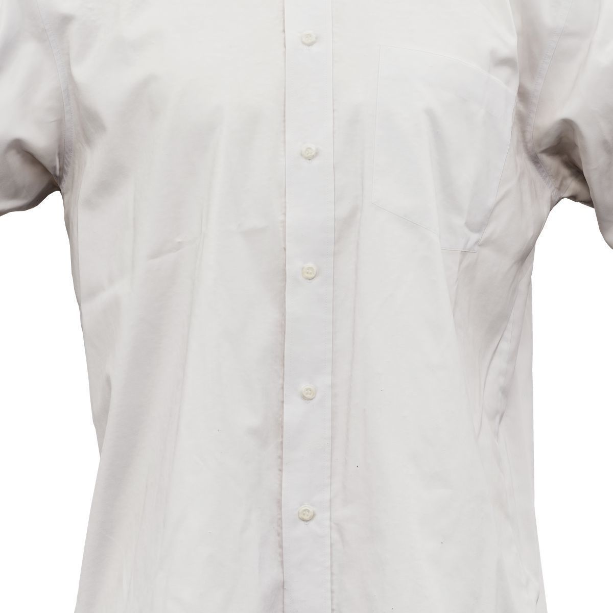 Shirt Plain Buttoned Up Low-poly 3D model_1