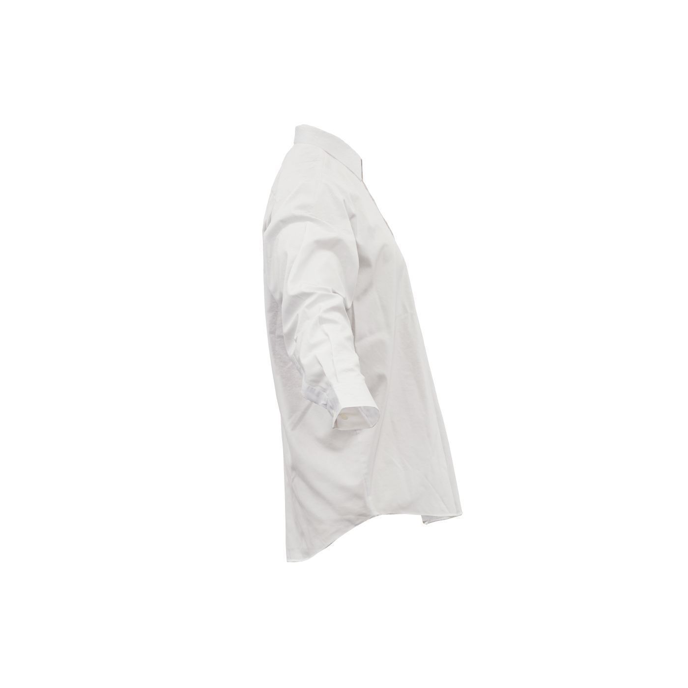 Shirt Plain Buttoned Up Low-poly 3D model_5