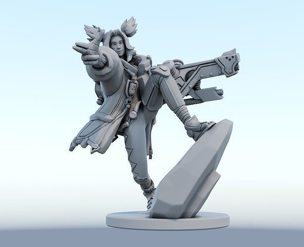 zeri League of Legends 3D print model 3D print model