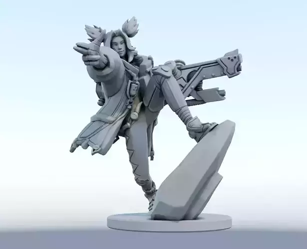 zeri League of Legends 3D print model