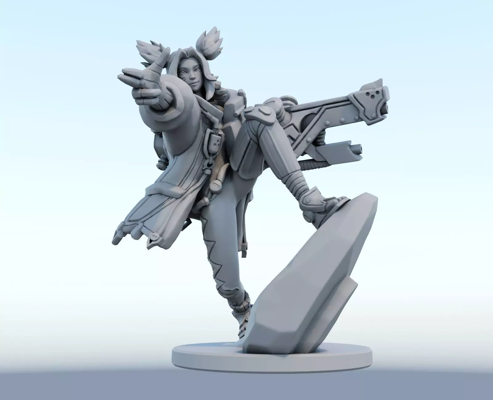 zeri League of Legends 3D print model 3D print model_0