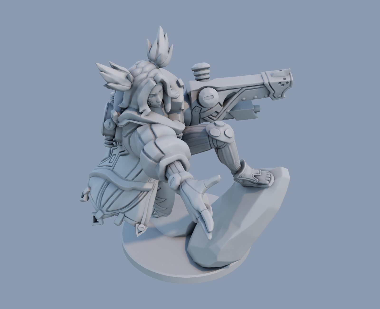 zeri League of Legends 3D print model 3D print model_3