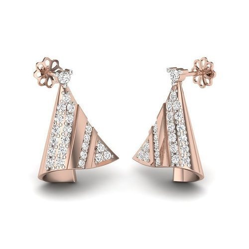 Diamond Jewelry Earring  3D print model