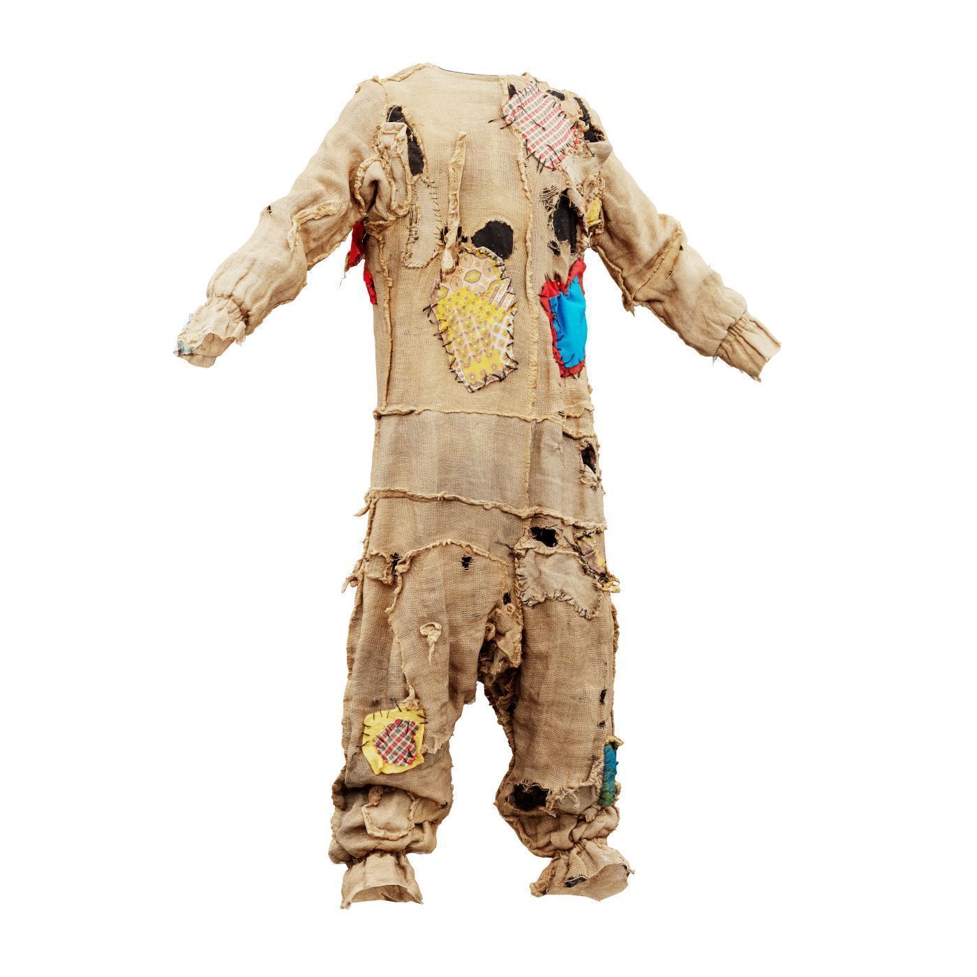 Scarecrow Suit Low-poly 3D model_3