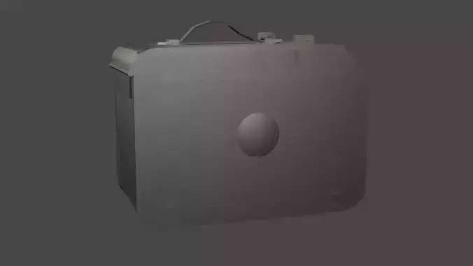 Ammo box Free low-poly 3D model