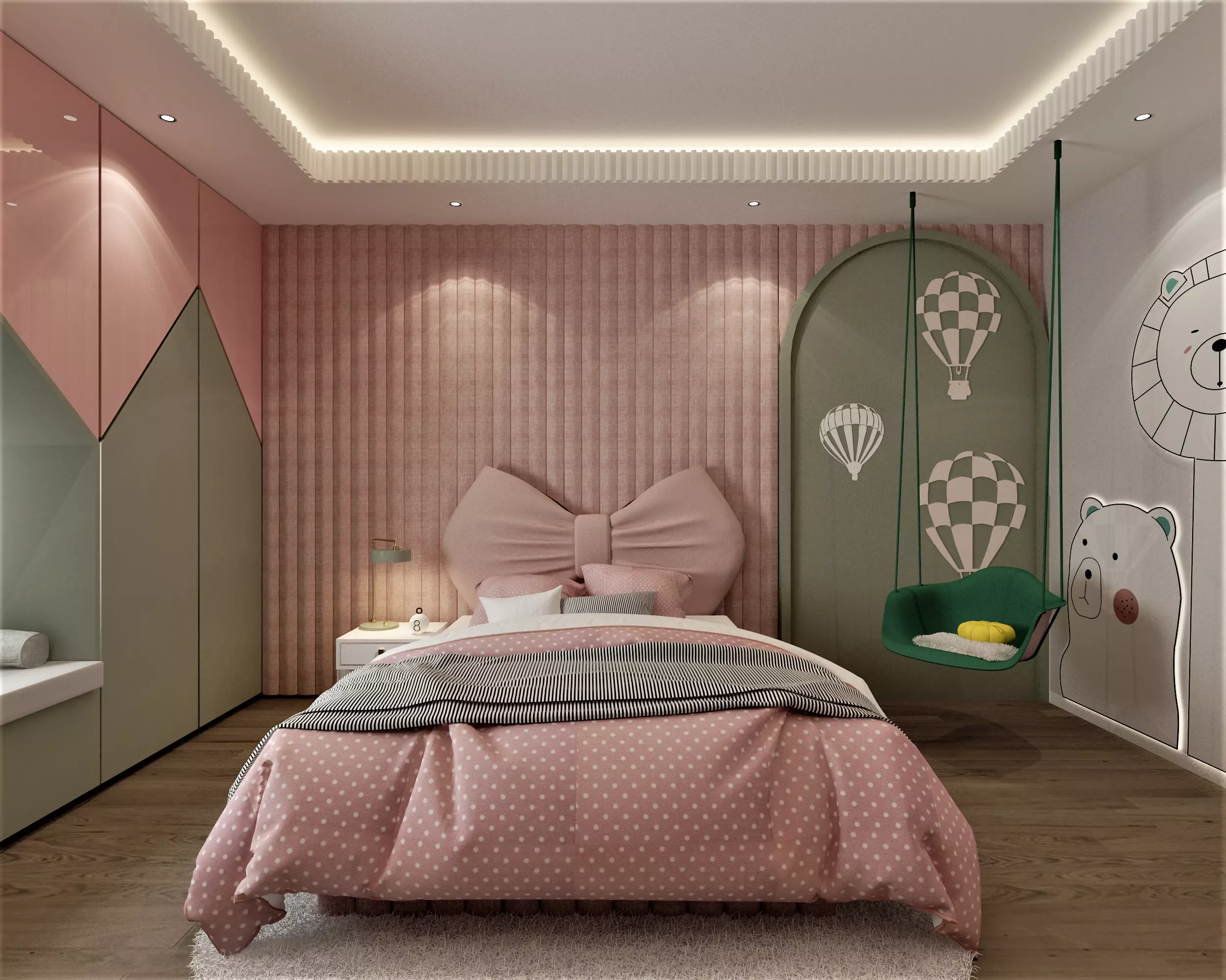 kids bedroom 3D model