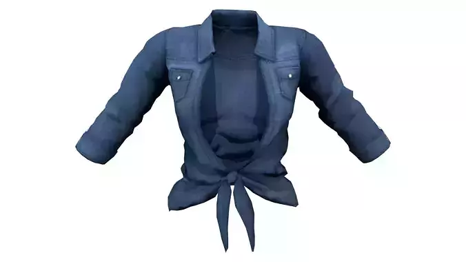 Ladies Knotted Shirt