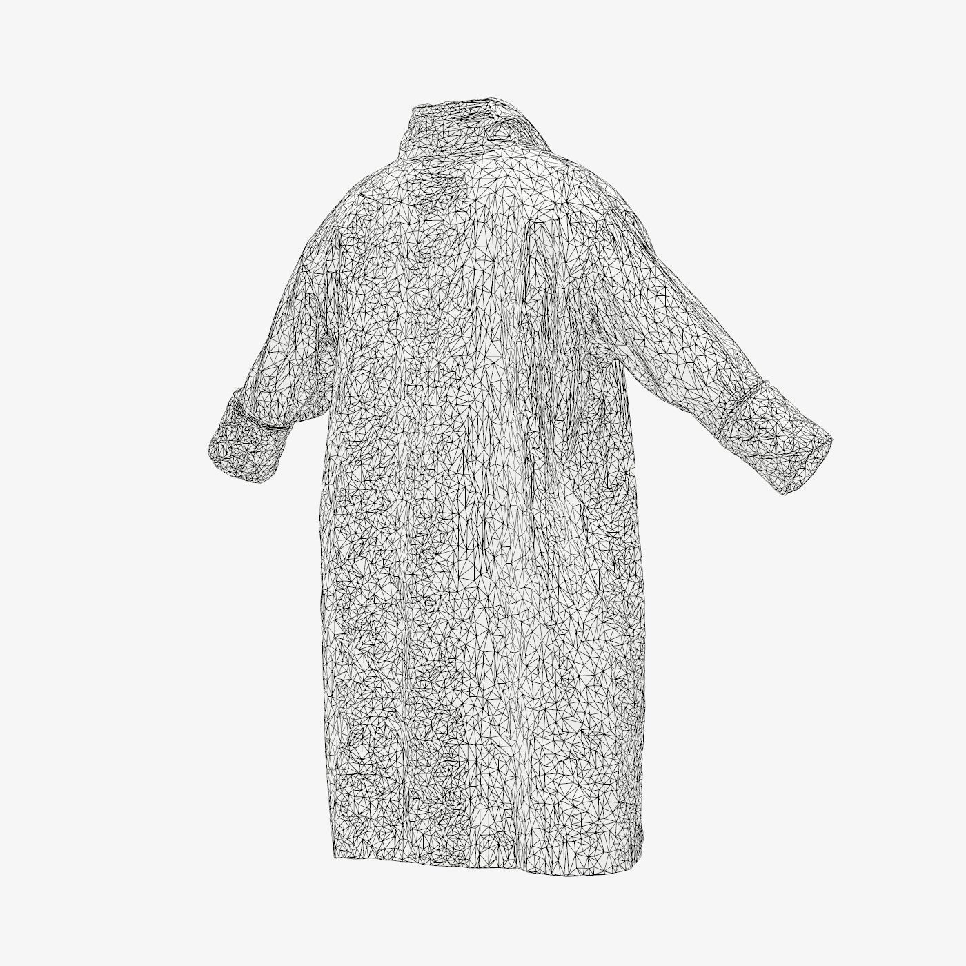 Robe A Low-poly 3D model_15