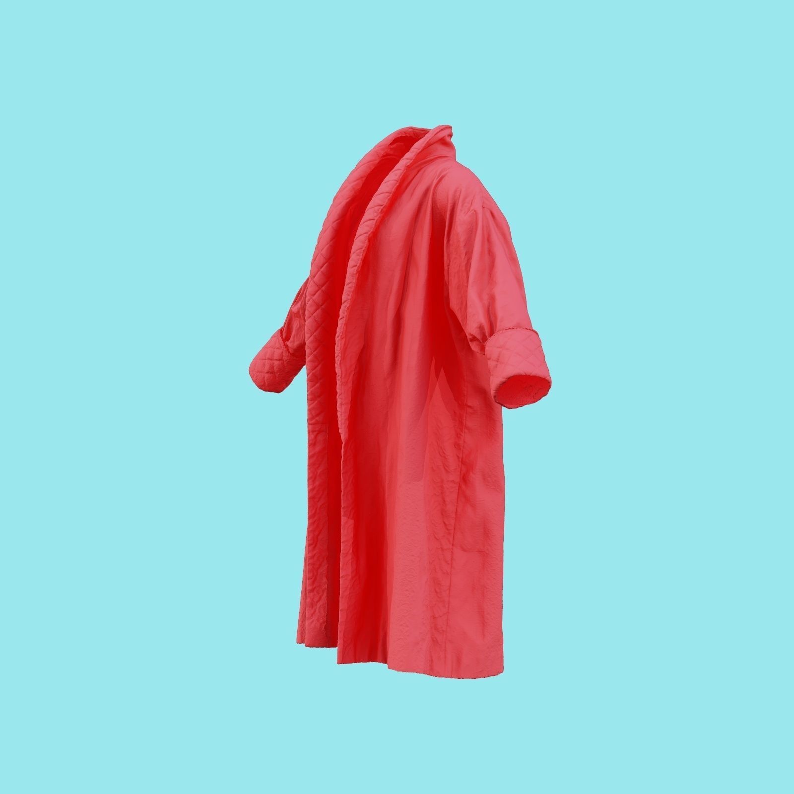 Robe A Low-poly 3D model_20